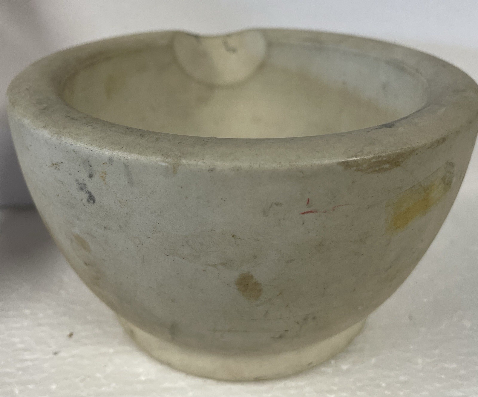 Mortar Stone Bowl Vintage 1900’s Acme-Trade Mark Antique
