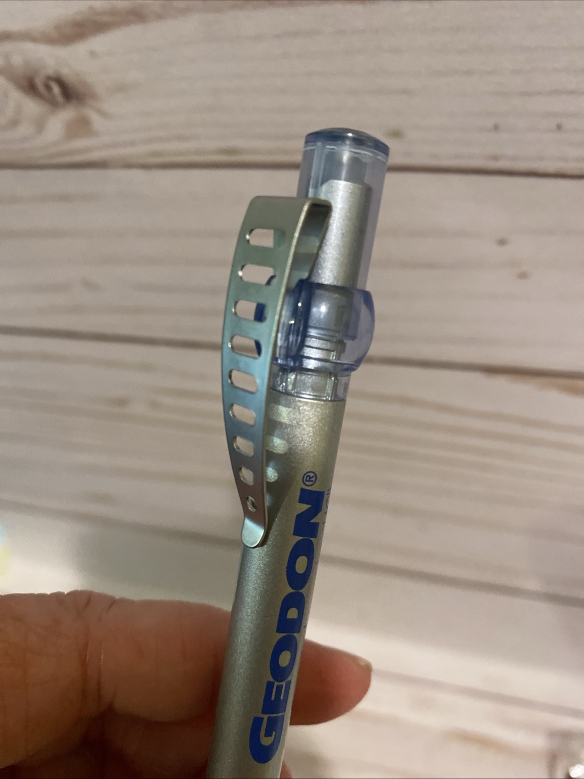 RARE VINTAGE “GEODON” PFIZER DRUG PROMOTIONAL PEN WITH INSERT