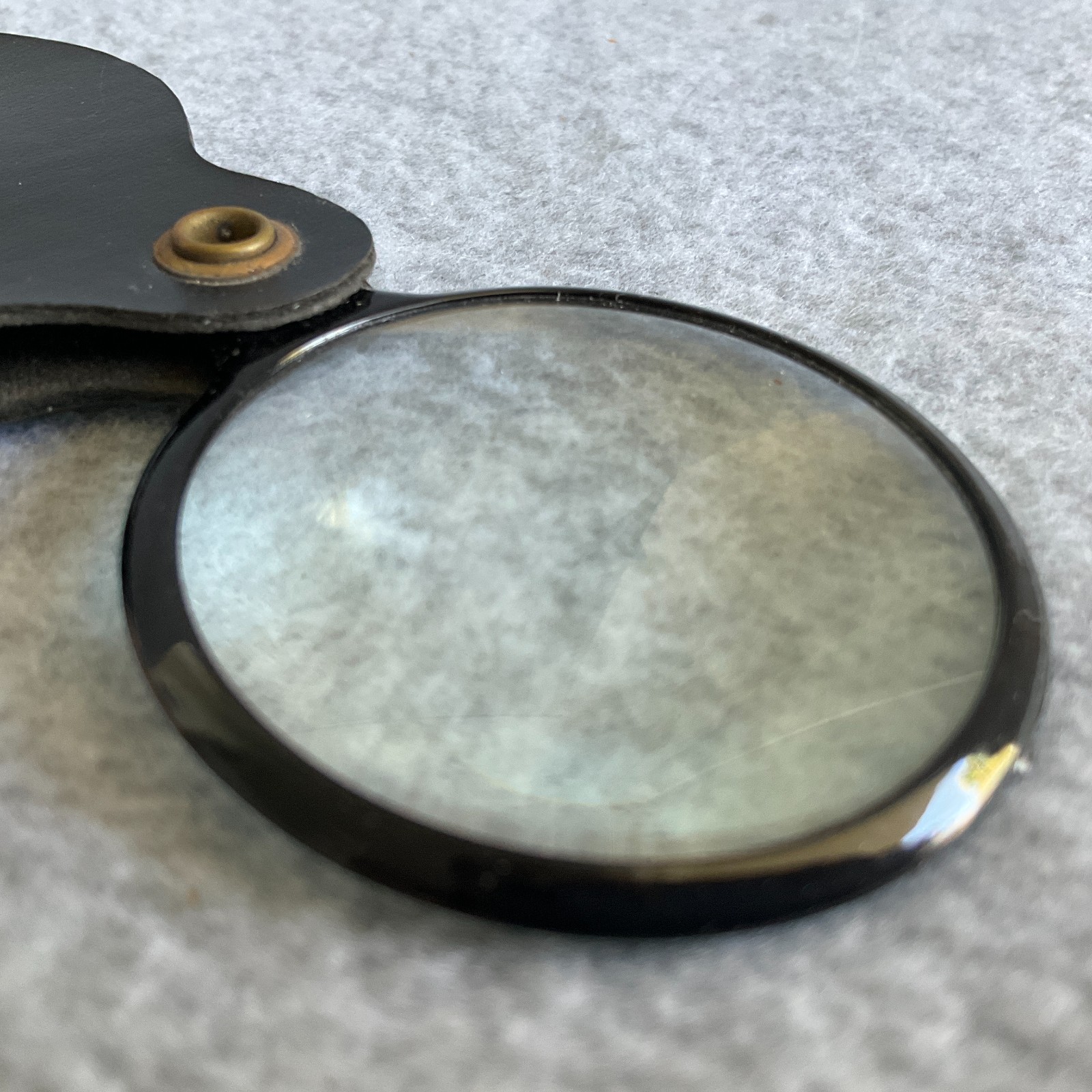 LILLY Cordran Haldrone Vintage Magnifying Glass Promotional Pharmacy