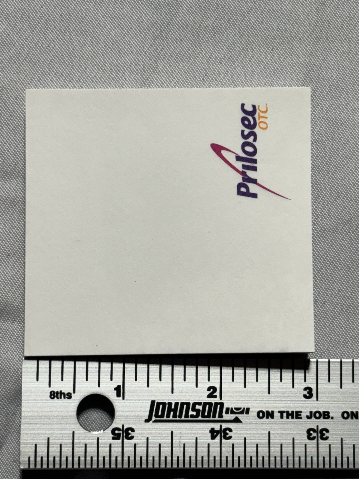 PHARMACEUTICAL DRUG REP NOTE PADS (4) PRILOSEC OTC 2.75″X2.75″ STICKY NOTES