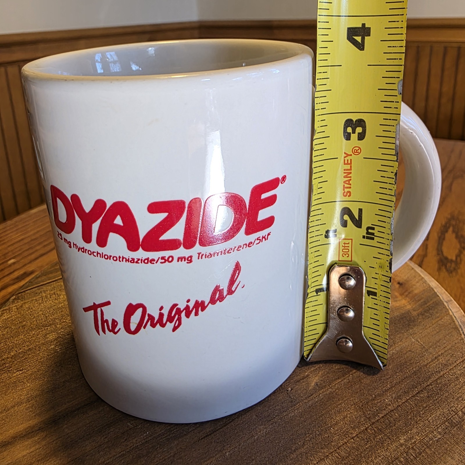 DYAZIDE Ceramic Mug Cup Drug Rep Pharma Promo Medicine Advertising Prop CLEAN