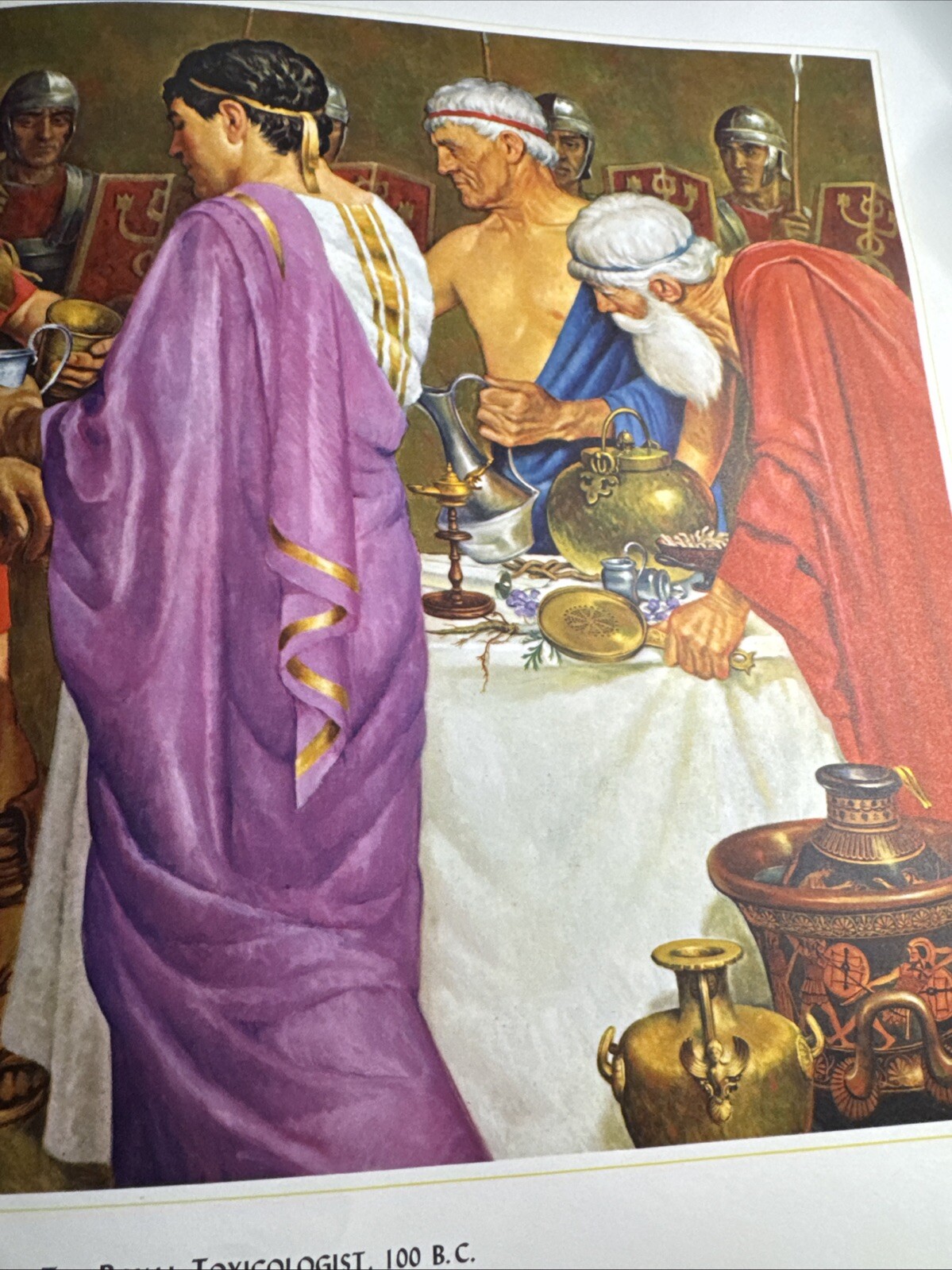 A HISTORY OF PHARMACY IN PICTURES 1954 PRINT#6 Great Gift For Doctor 22″×18″