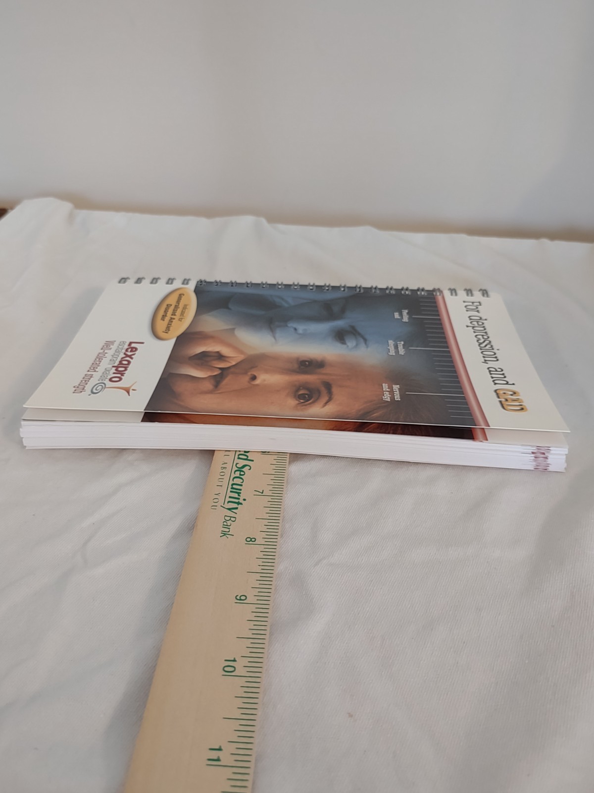 Lexapro Note Book Pharmaceutical Repr Collectibles