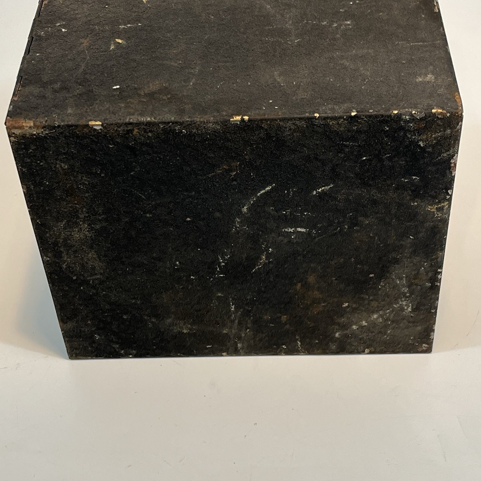 McCracken Smooth Arch Prescription File Box Large Size Steel Vintage