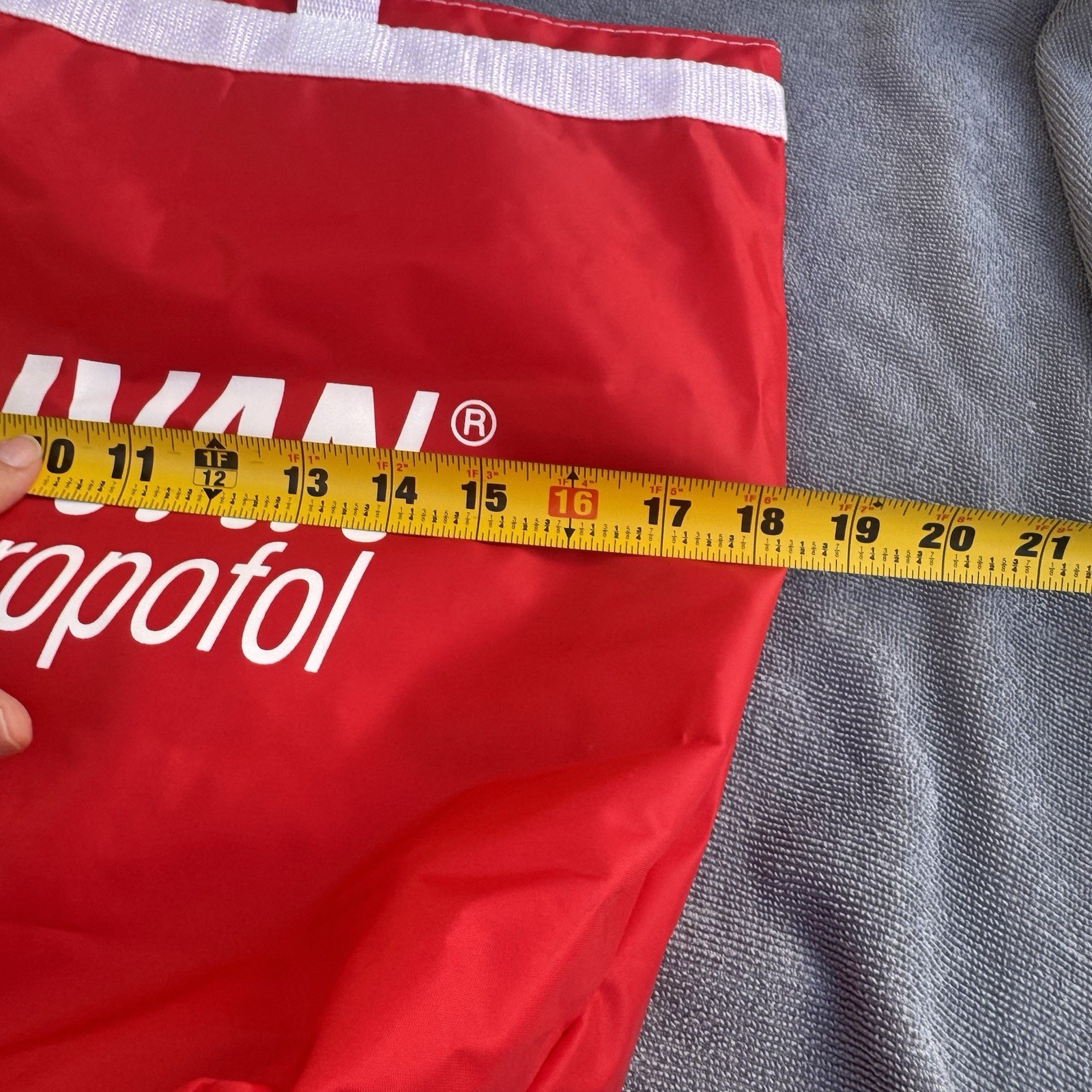 Diprivan Propofol Tote Bag Pharmaceutical Memorabilia Promo Advertising