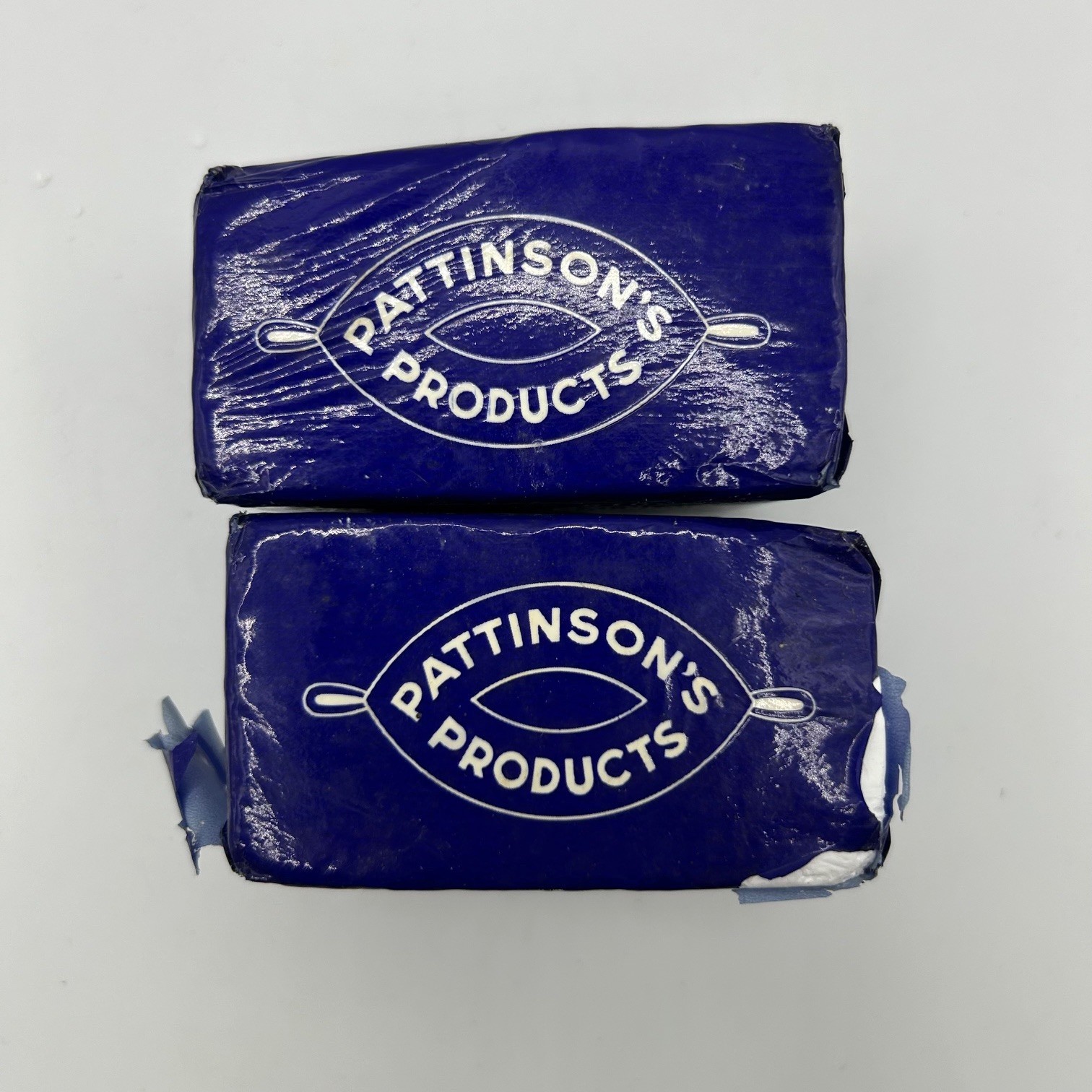Carbonate of Magnesia Pattinson’s Block Vintage (2) 1oz Packages France Vintage