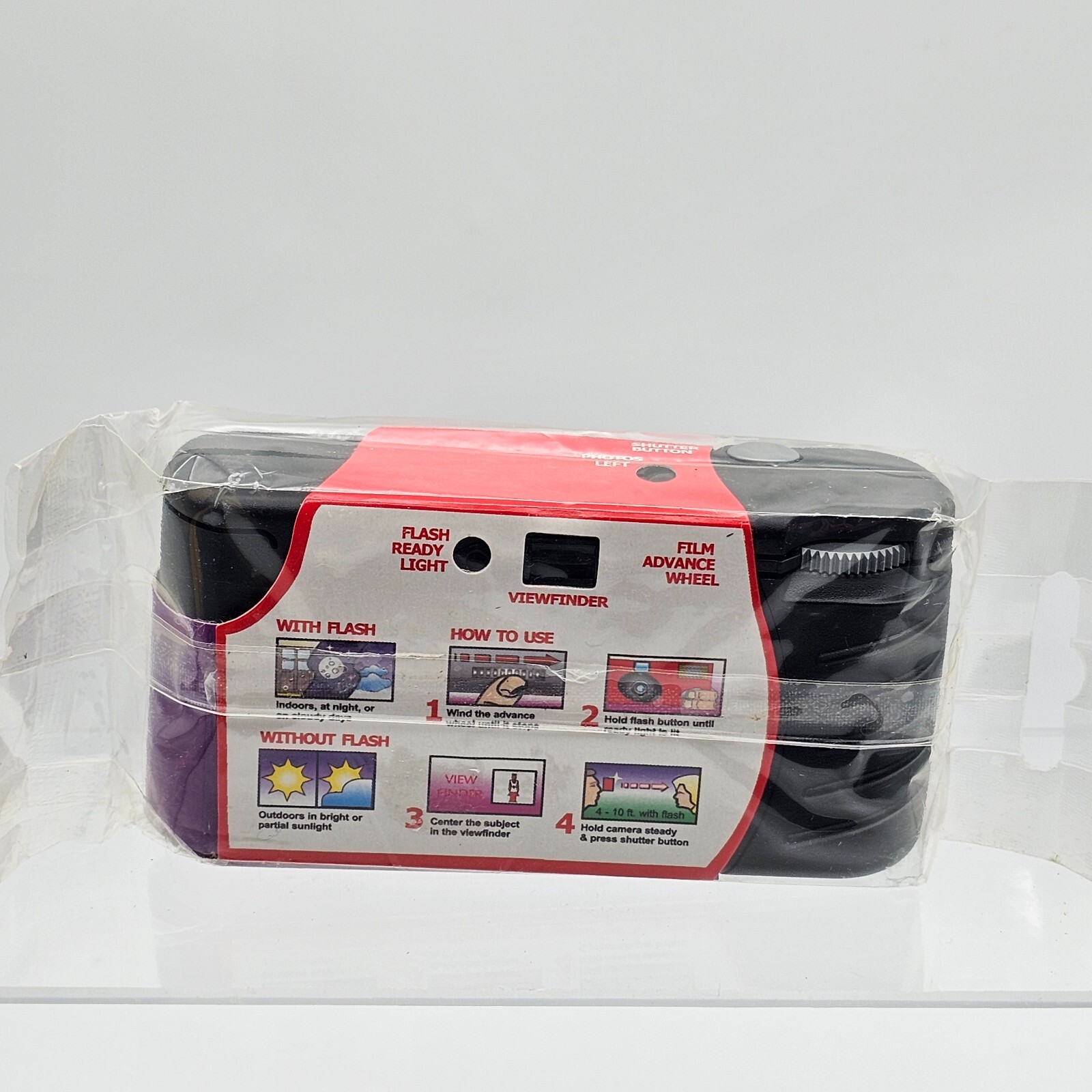 Allegra Pharmaceutical Advertising Disposable Film Camera 15 Exp, Flash, ISO 400