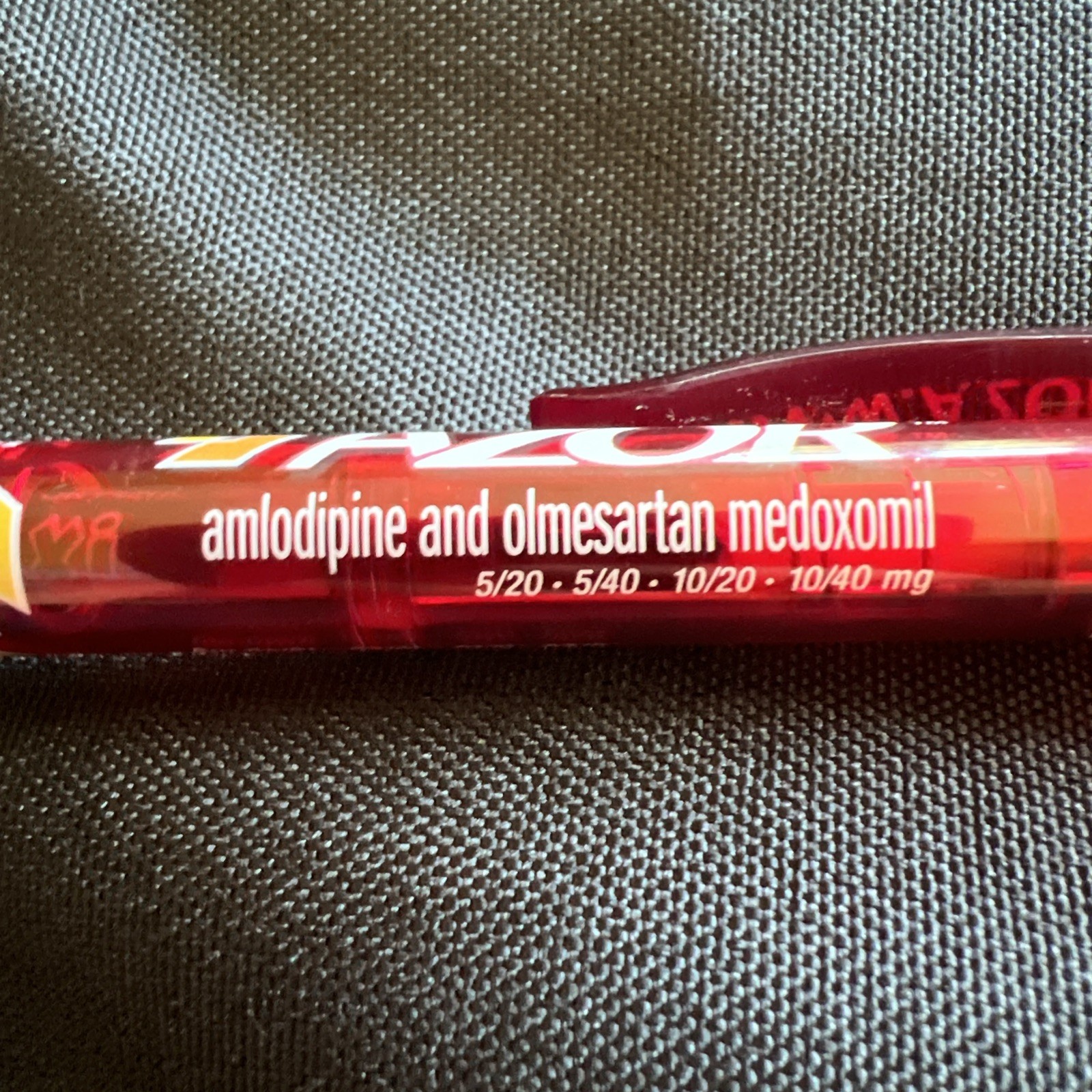Azor Pharmaceutical Advertisement Drug Rep RX Pen Tested & Works