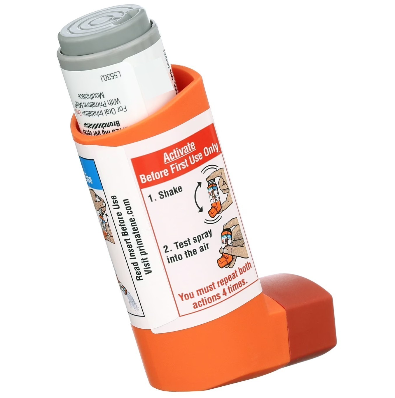 (2 pack) Primatene MIST Epinephrine Oral Inhalation Aerosol