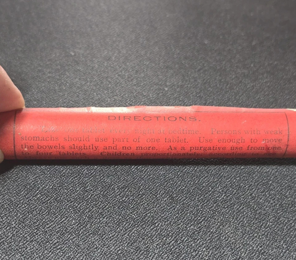 Vintage, 100+ year old Dr AP Sawyer ‘Family Cure’ Pills, NOS. EXTREMELY Rare!