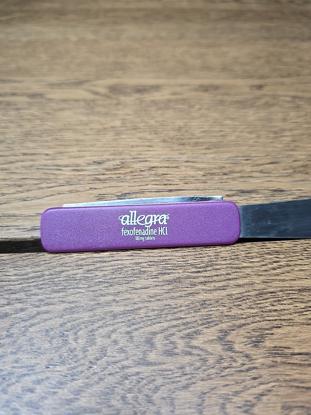 Allegra Fexofenadine HCI Letter Opener Mail Vtg Advertising Drug Pharmaceutical