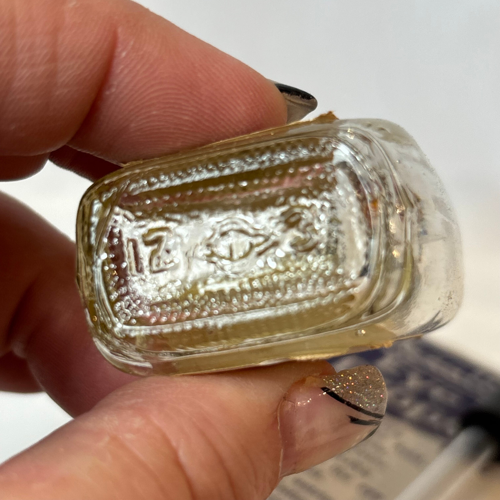 Vtg Rexall Eye Drops Clear Glass Bottle In Original Box 1 Fl Oz United Drug Co.