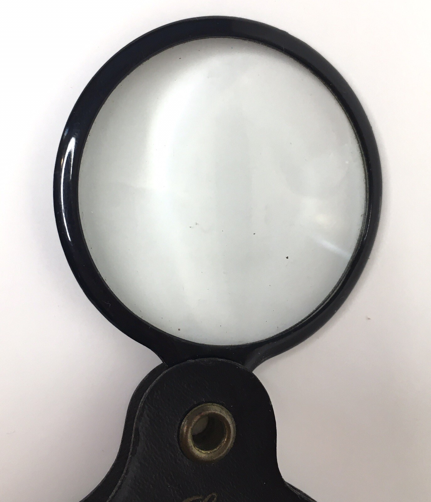 LILLY Cordran Haldrone Vintage Magnifying Glass Promotional Pharmacy