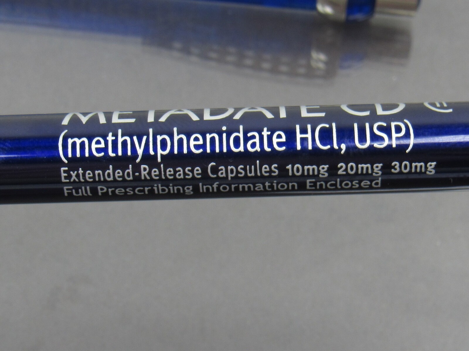 Metadate CII PENS 1 Heavy Metal Twist Drug Rep Pharmaceutical Advertising RARE