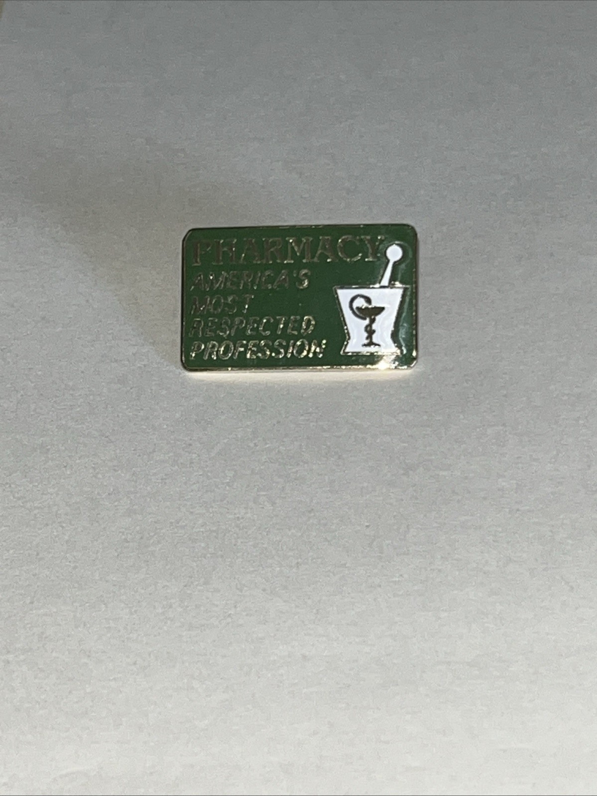 VTG Pharmacy Pin America’s Most Respected Profession Enamel Lapel Pin AH Robins