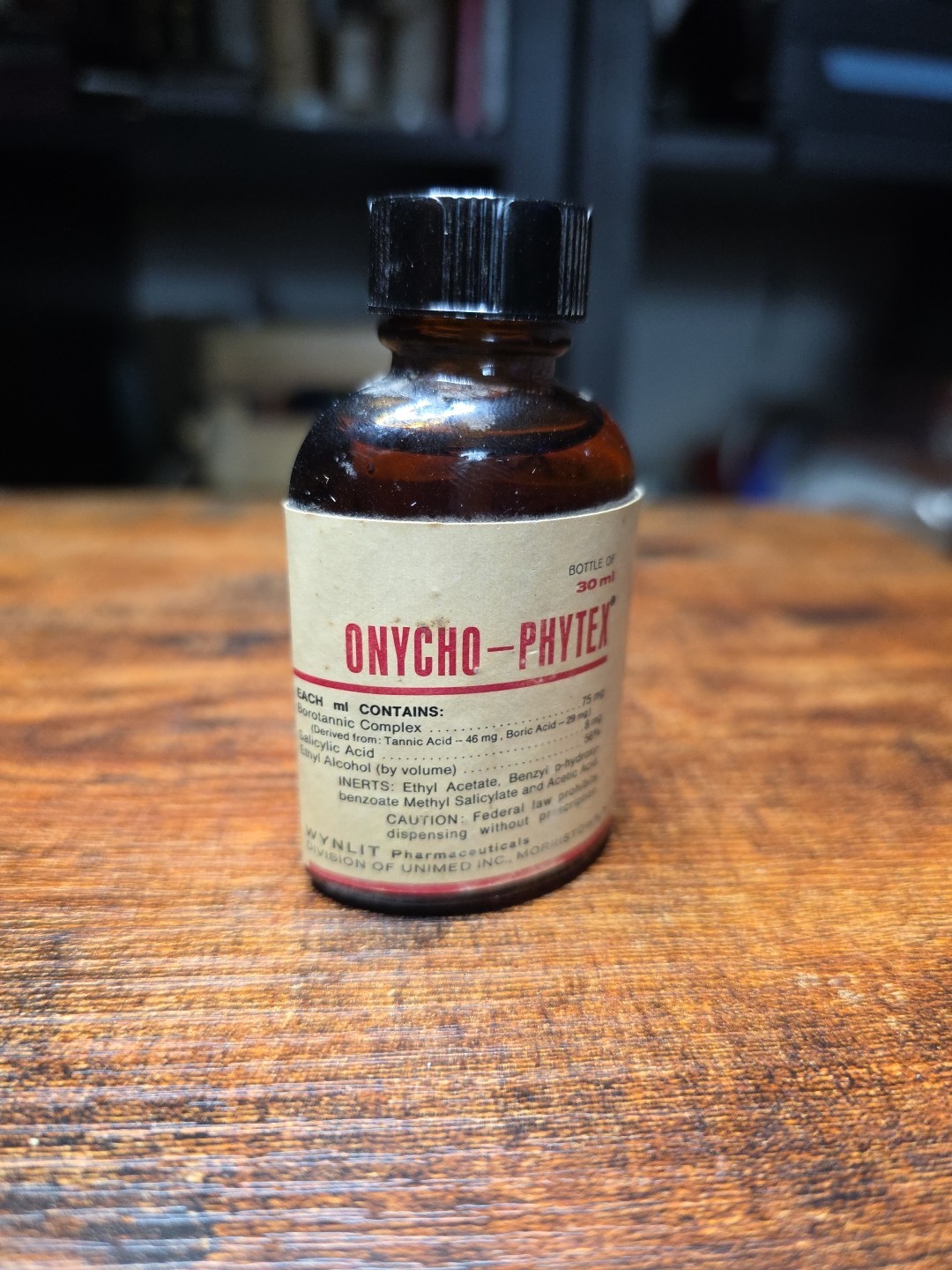 Apothecary Collectible Onycho-phytex NOS Sealed #2