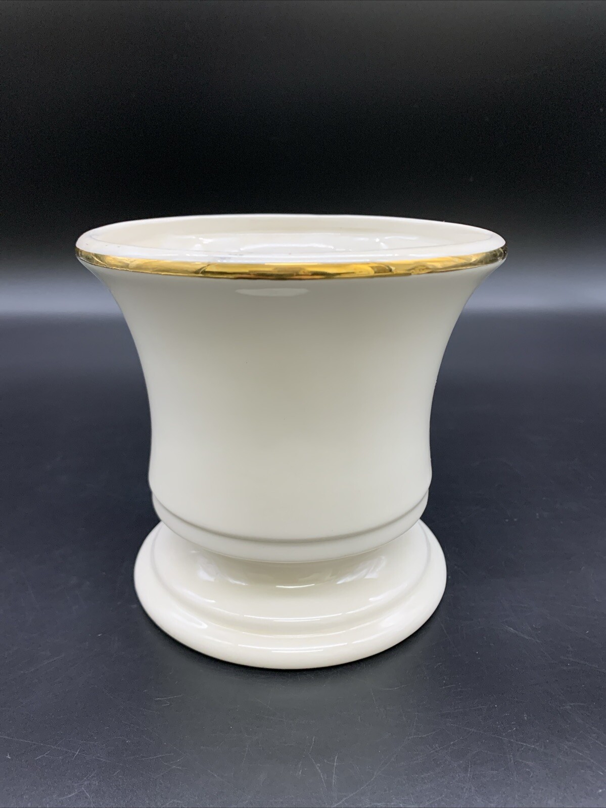 Vintage Blair Specialties Mortar and Pestle Apothecary Display Retro Gold Gilt