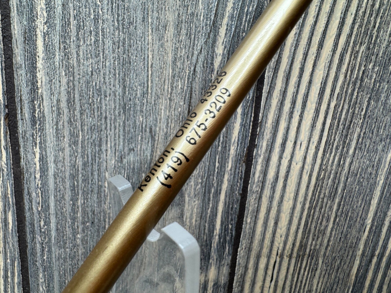 Hardin County Alcohol & Drug Abuse Center Gold Pencil With Eraser