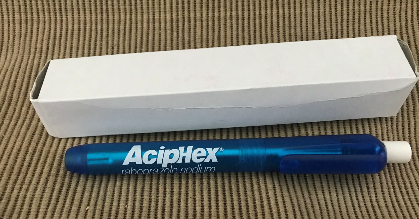 New Drug Rep Item Blue Aciphex Pocket Flashlight *See Description