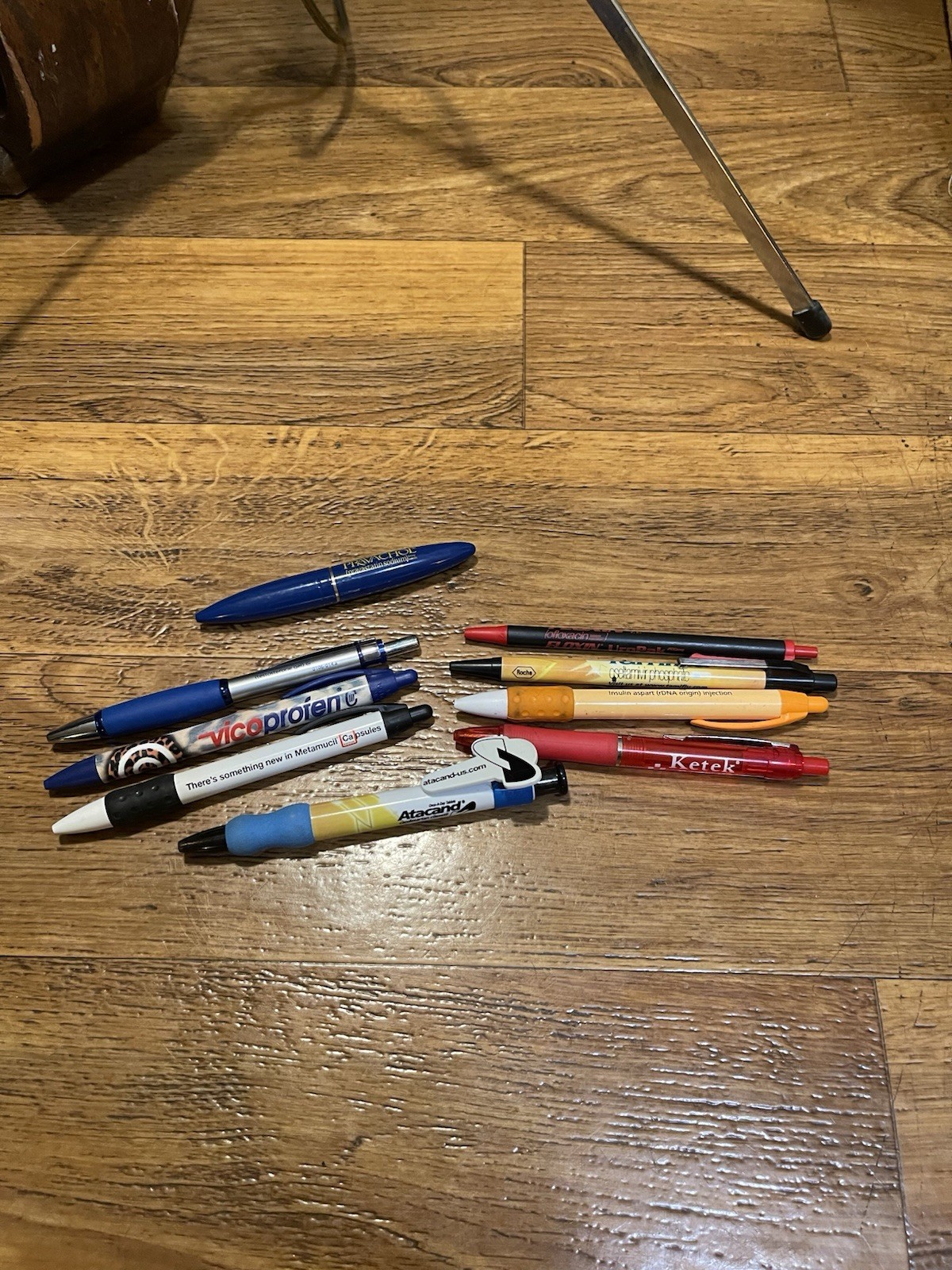 Lot Vintage Pharmaceutical Drug Rep Pharmacy Advertising Pens Pencil 80’s/ 90’s