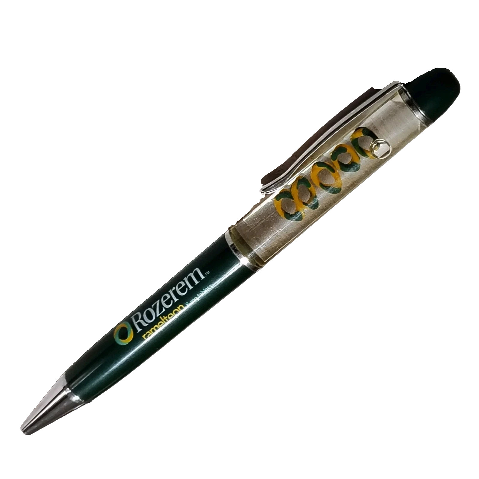 Rozerem Drug Rep Pharmaceutical Promo Advertising Floating Pen Metal Not Working