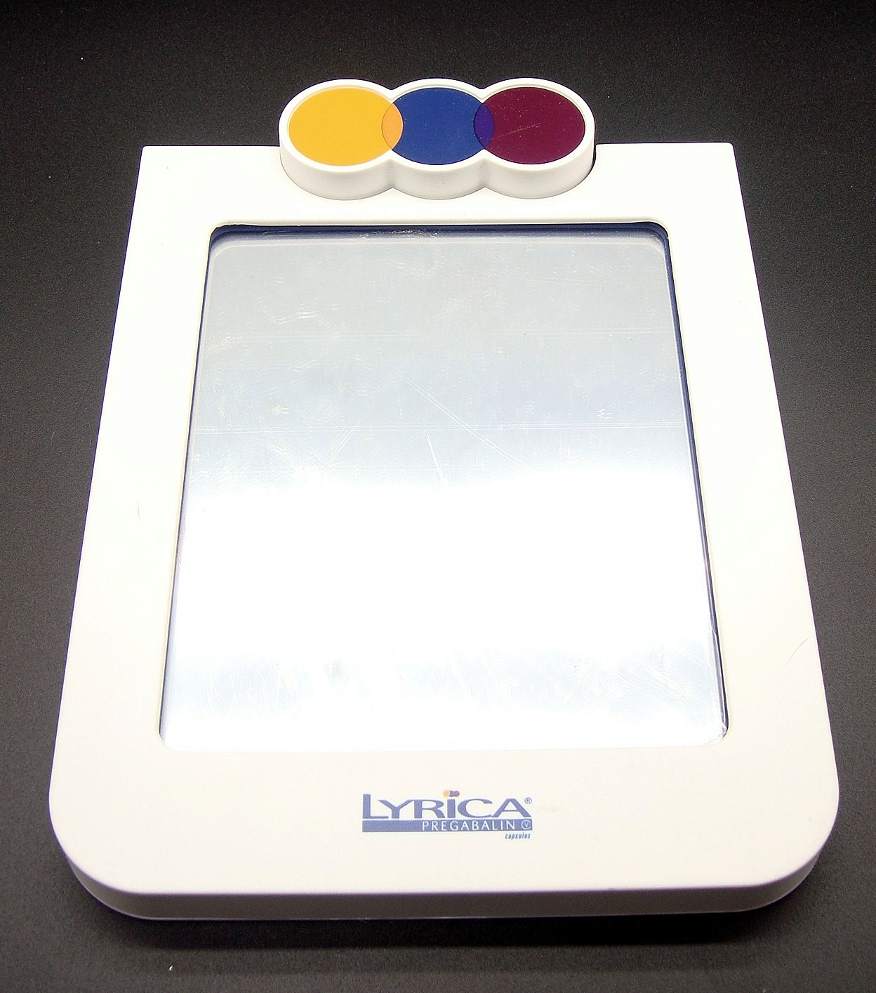 Pharmaceutical Pharm Drug Rep LYRICA Logo Mirror RARE NARCOTIC Pregabalin Retro