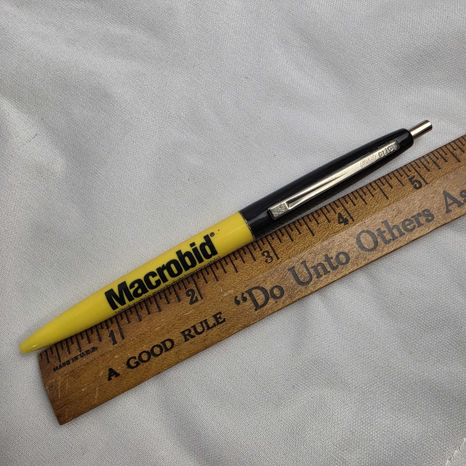Vintage Macrobid Bic Ballpoint Pen Drug Rep Pharmaceutical Medical Advertising