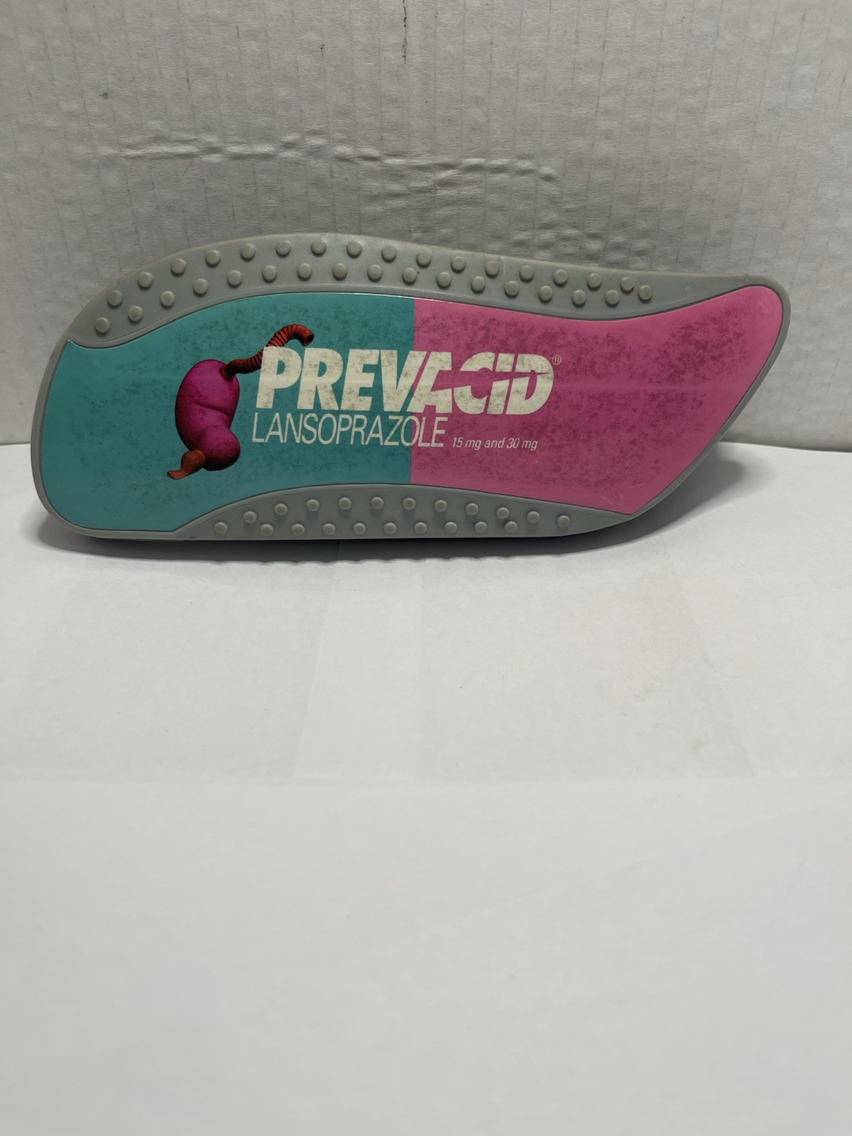 Prevacid Pharmaceutical Promotional Magnet Clip With Original Paper Description