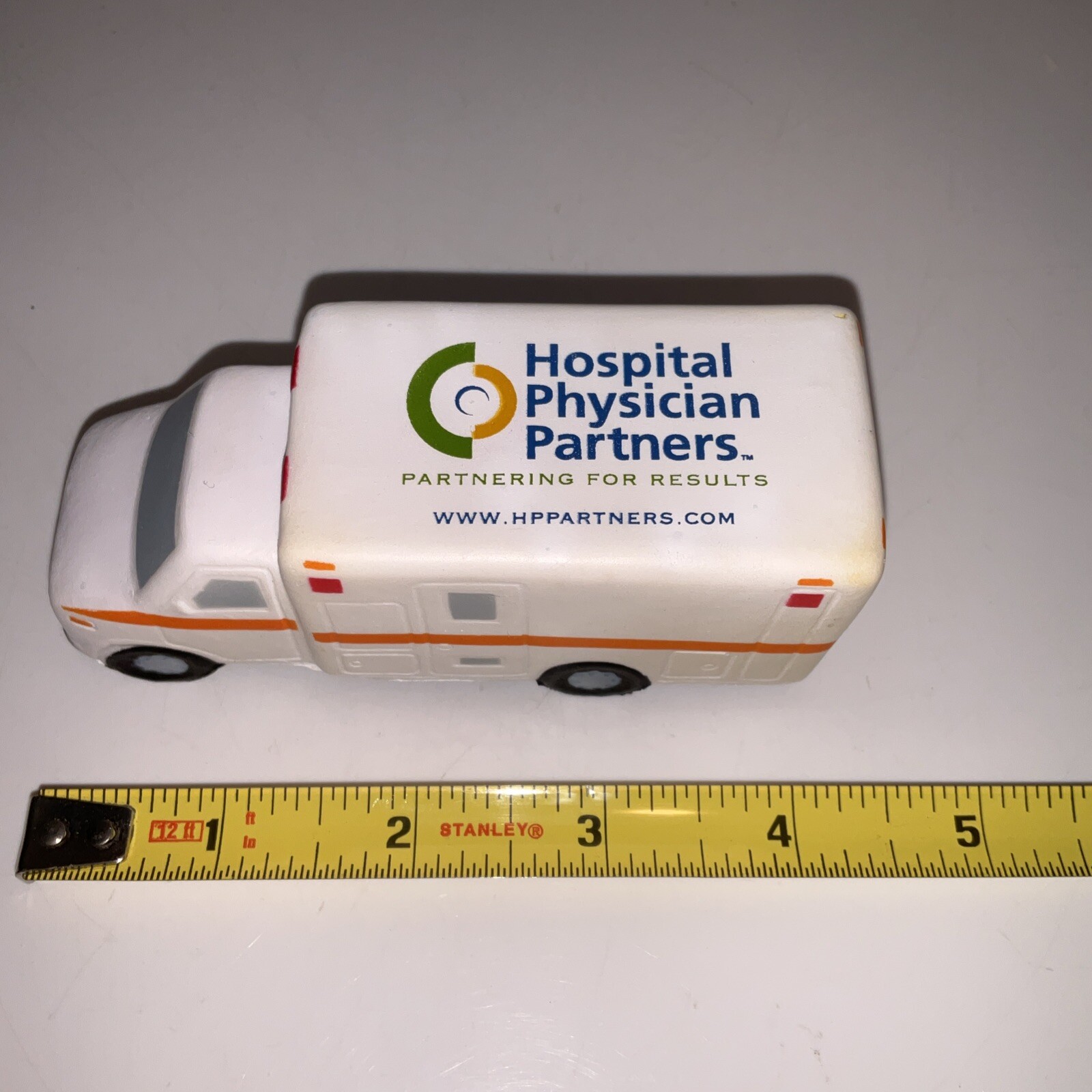 Vintage Hospital Physician Partner STRESS Car MEDICAL REP LOGO Rare