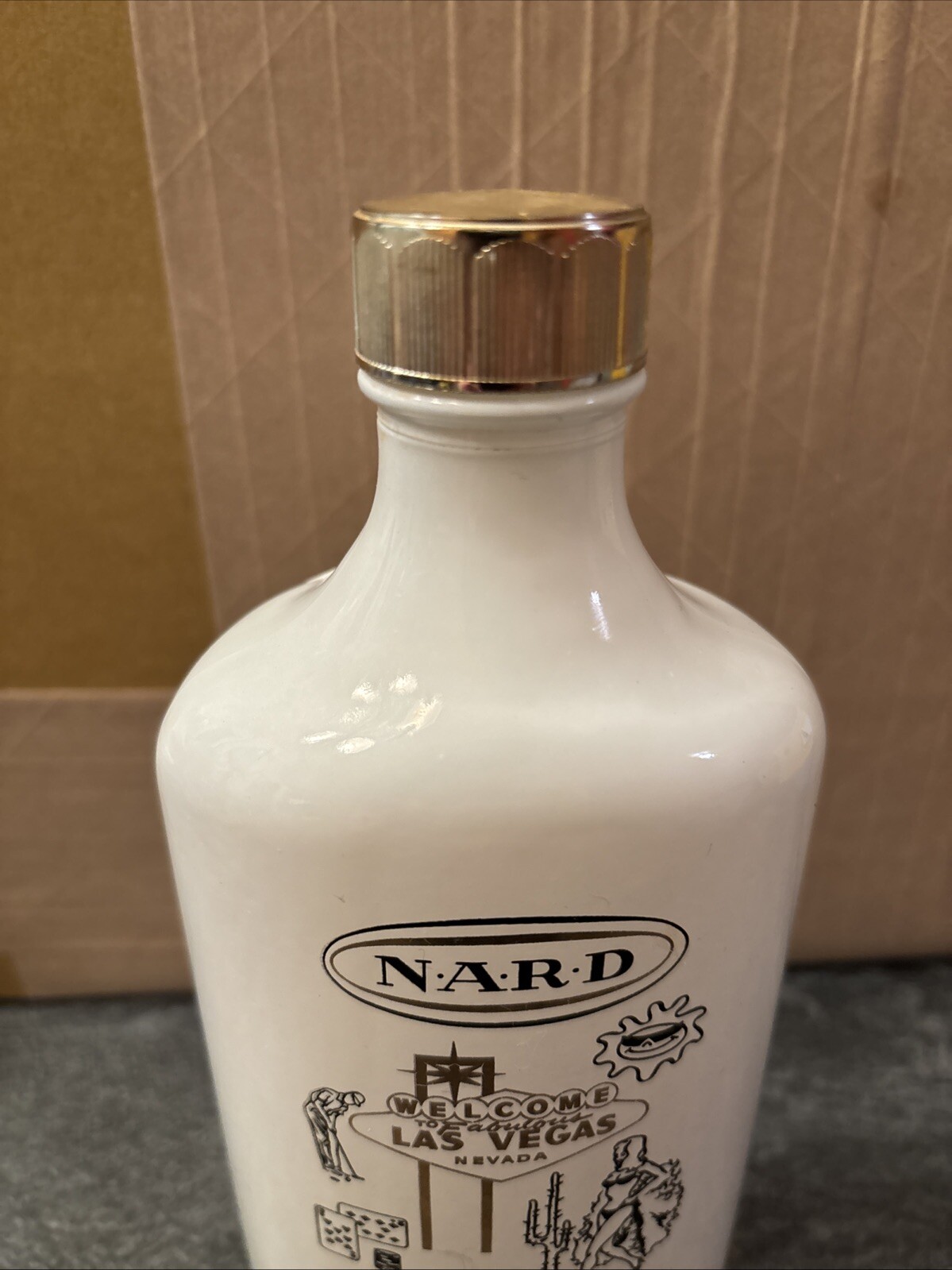 National Association Of Retail Druggists 1969 NARD Vintage Bottle Las Vegas #B