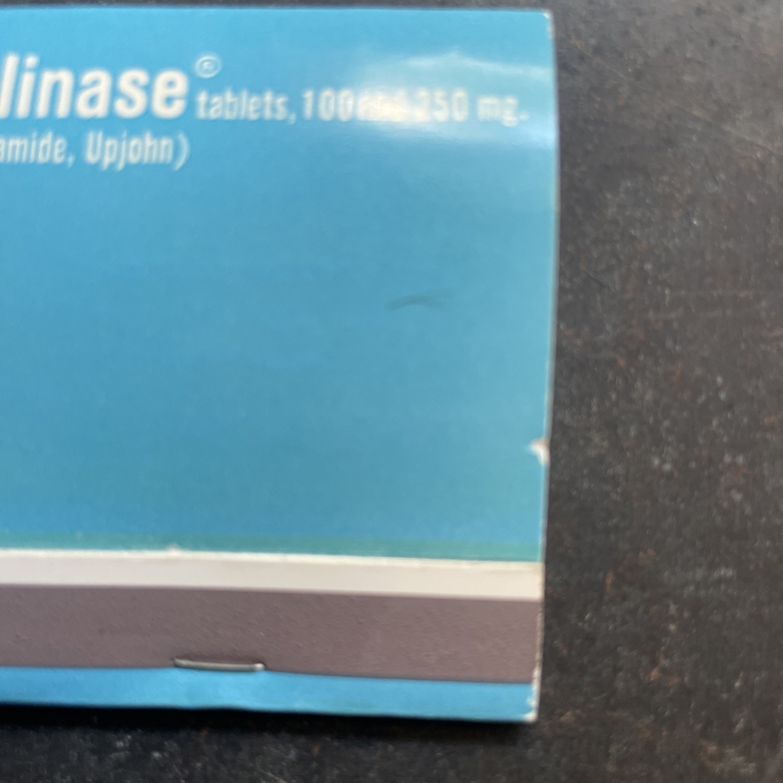 Vintage Matchbook Tolinase Upjohn Advertisement Pharmaceutical Promo Drug Rep