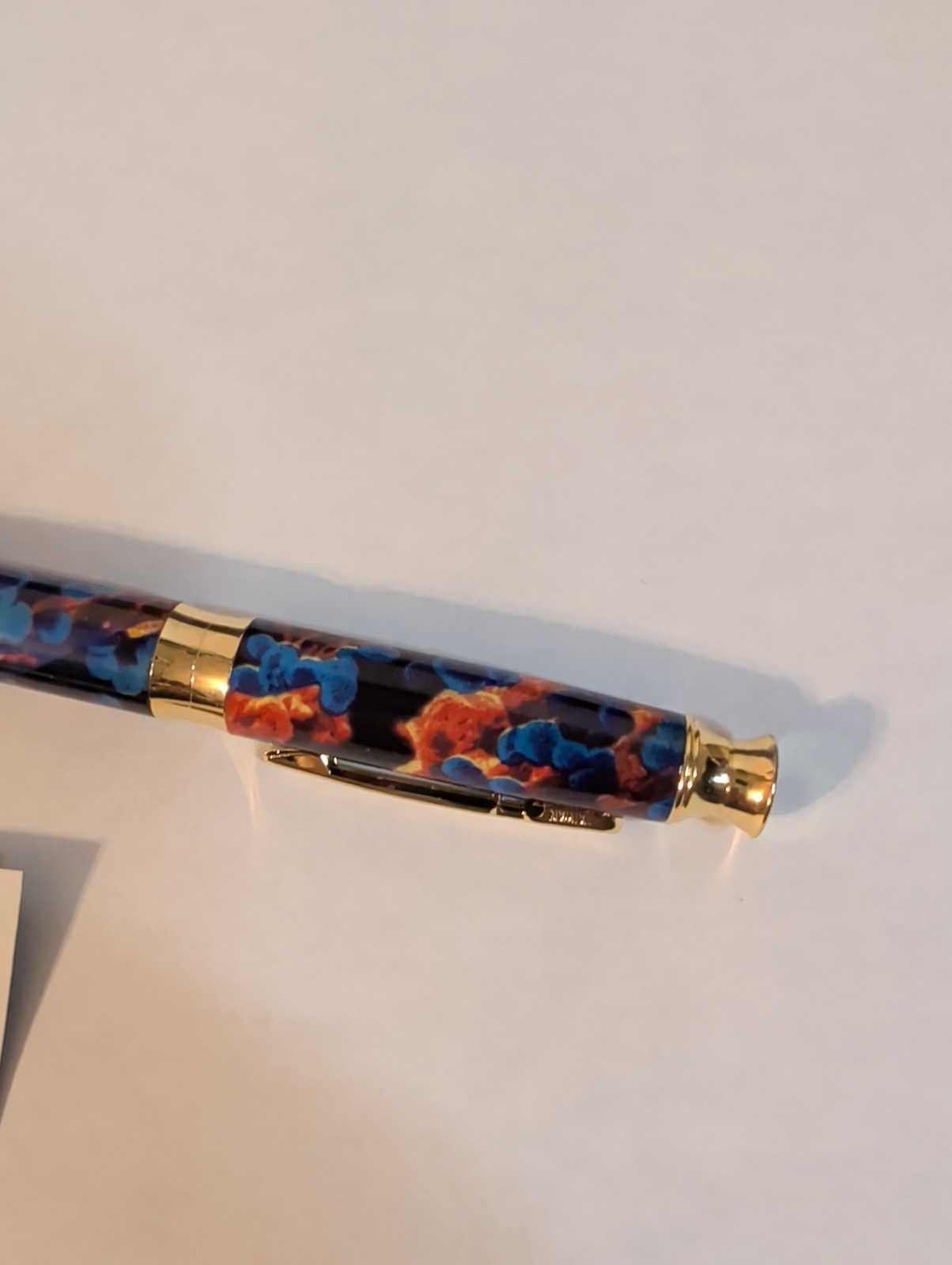 Diflucan Metal Gold Colorful Pharmaceutical Drug Rep Promo Advertising Pen
