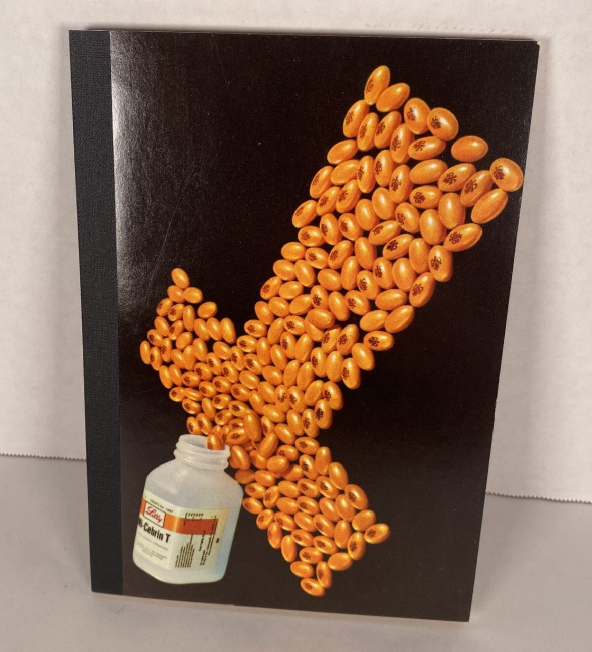 Vintage Pharmaceutical Eli Lilly Mi-Cebrin T Multivitamin-Mineral Tablet Notepad