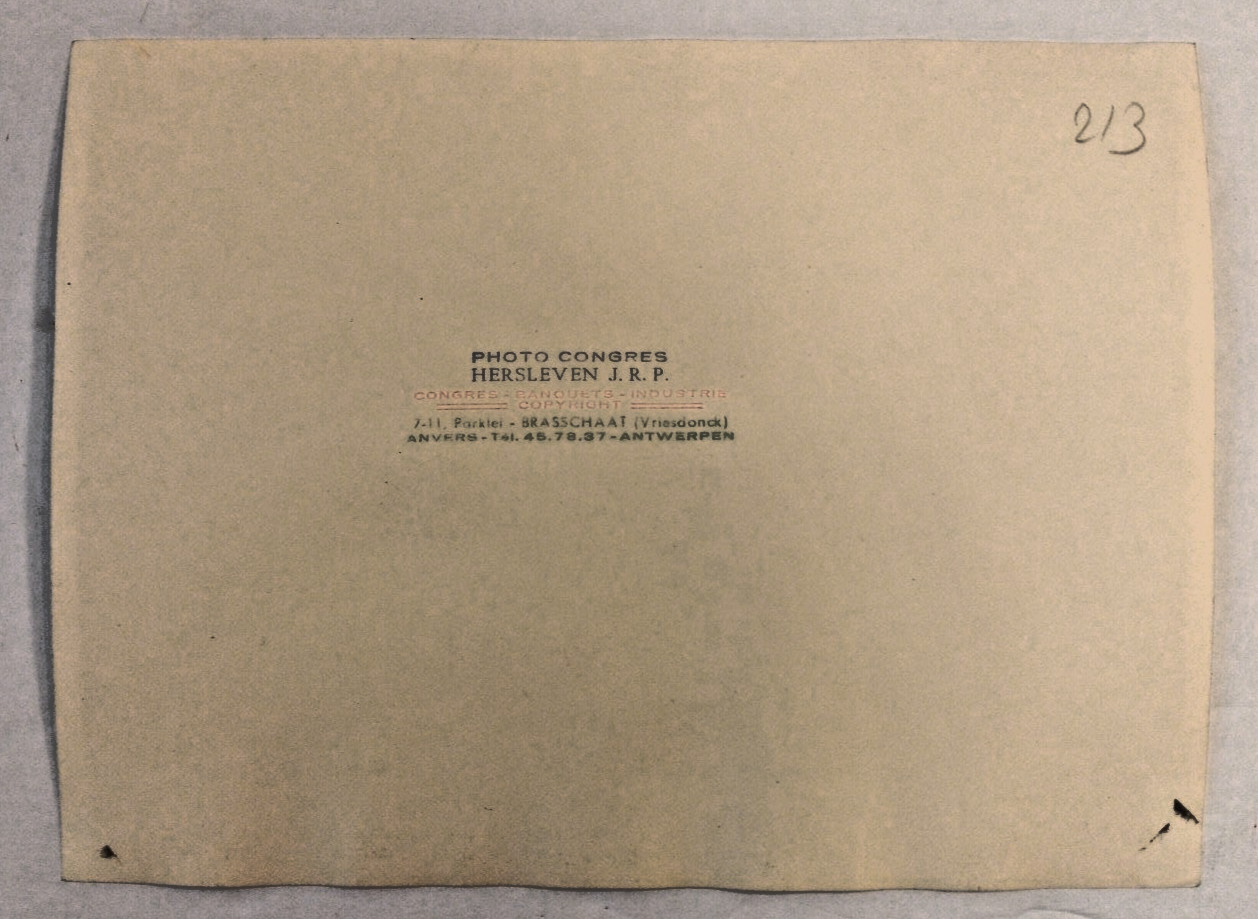 Lot/2- 1958 Real Press Photo International Congress Of Pharmacy General Assembly
