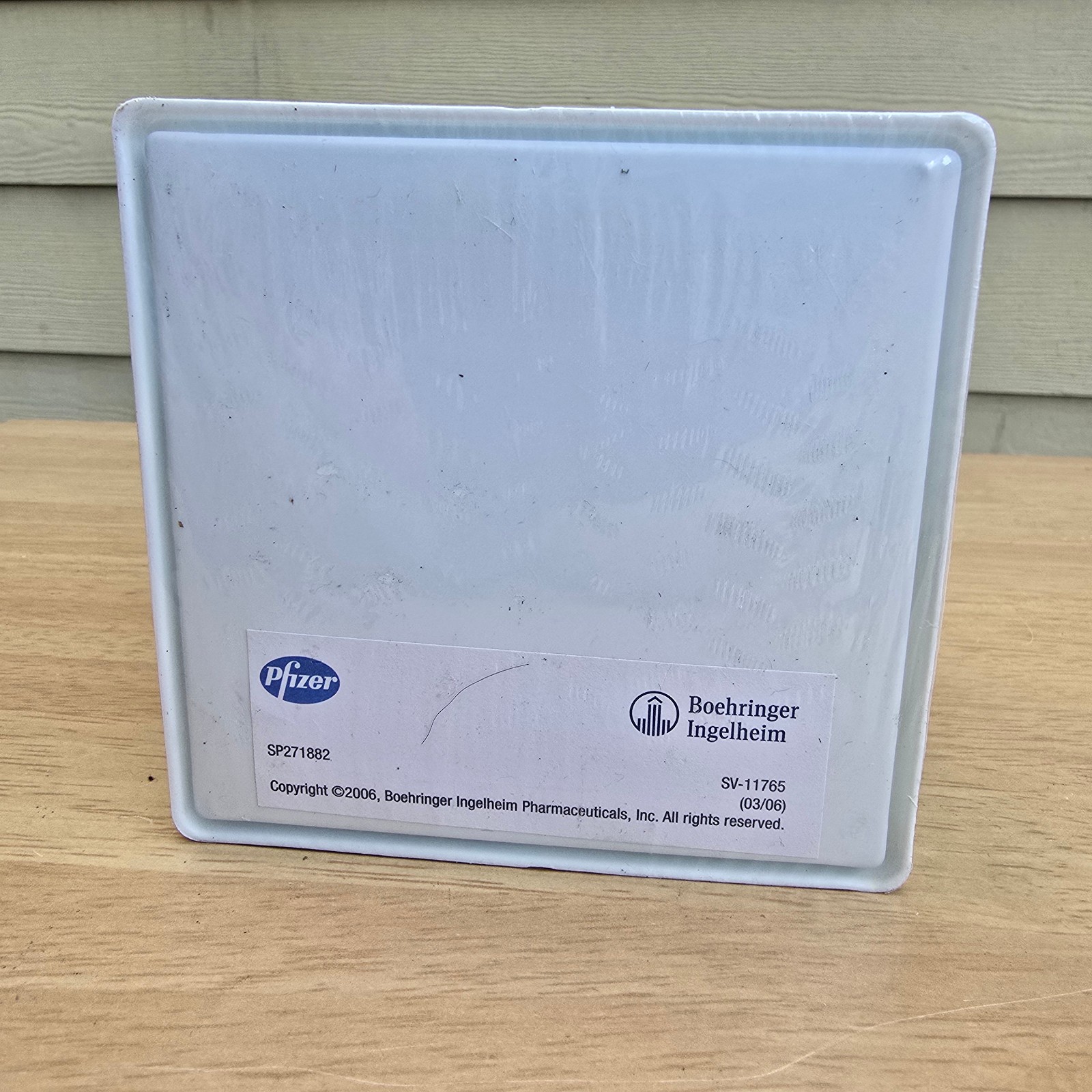 Spiriva HandiHaler Sticky Notes Cube NOS Sealed Promo Pad Pfizer 2006