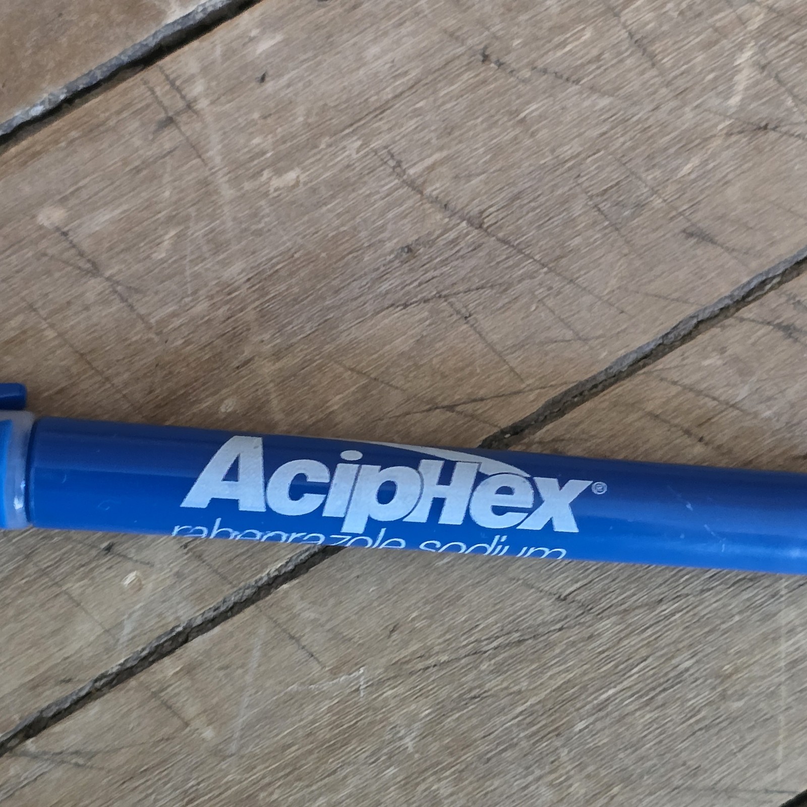 ACIPHEX Pharmaceutical Pen Blue HIGHLIGHTER Drug Rep Medical Advertisement