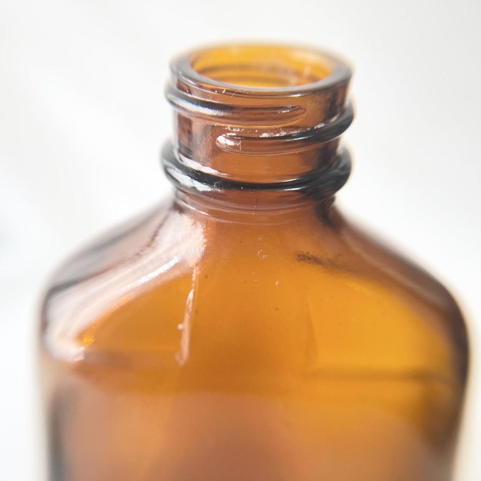 Old Antique Bottles Recessed Label Glass Pharmacy Apothecary Prescription RX