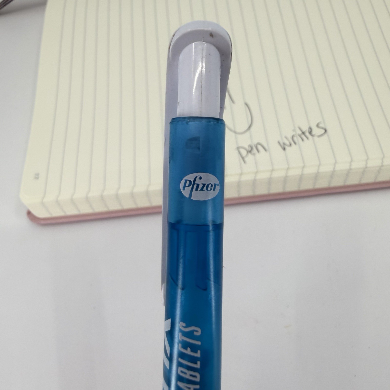 CHANTIX PEN Pharmaceutical Promotional Drug Rep Advertising Pfizer Plastic Works