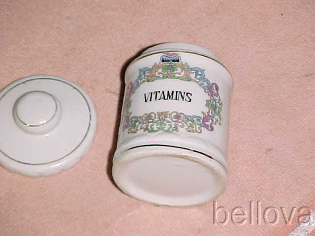 APOTHECARY vintage VITAMINS APOTHECARY – FRANCE – FLORAL DECORATION