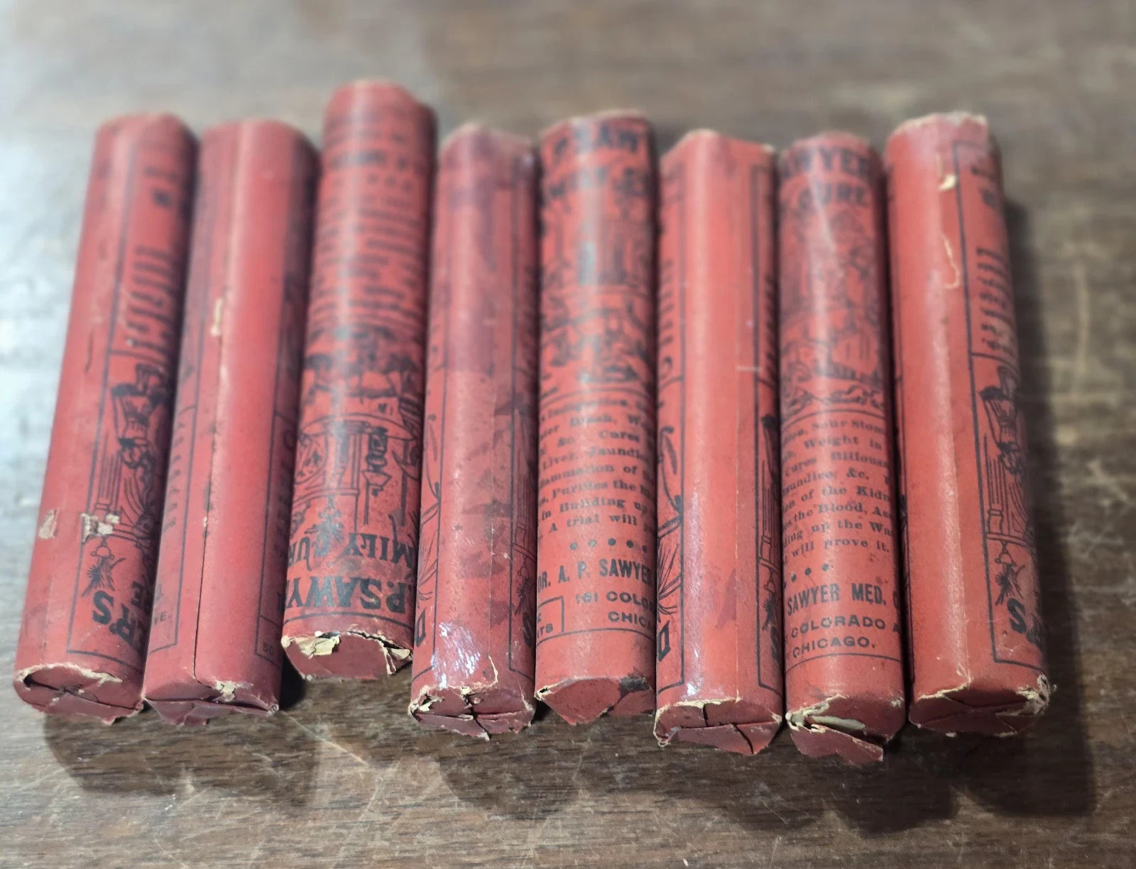 Vintage, 100+ year old Dr AP Sawyer ‘Family Cure’ Pills, NOS. EXTREMELY Rare!