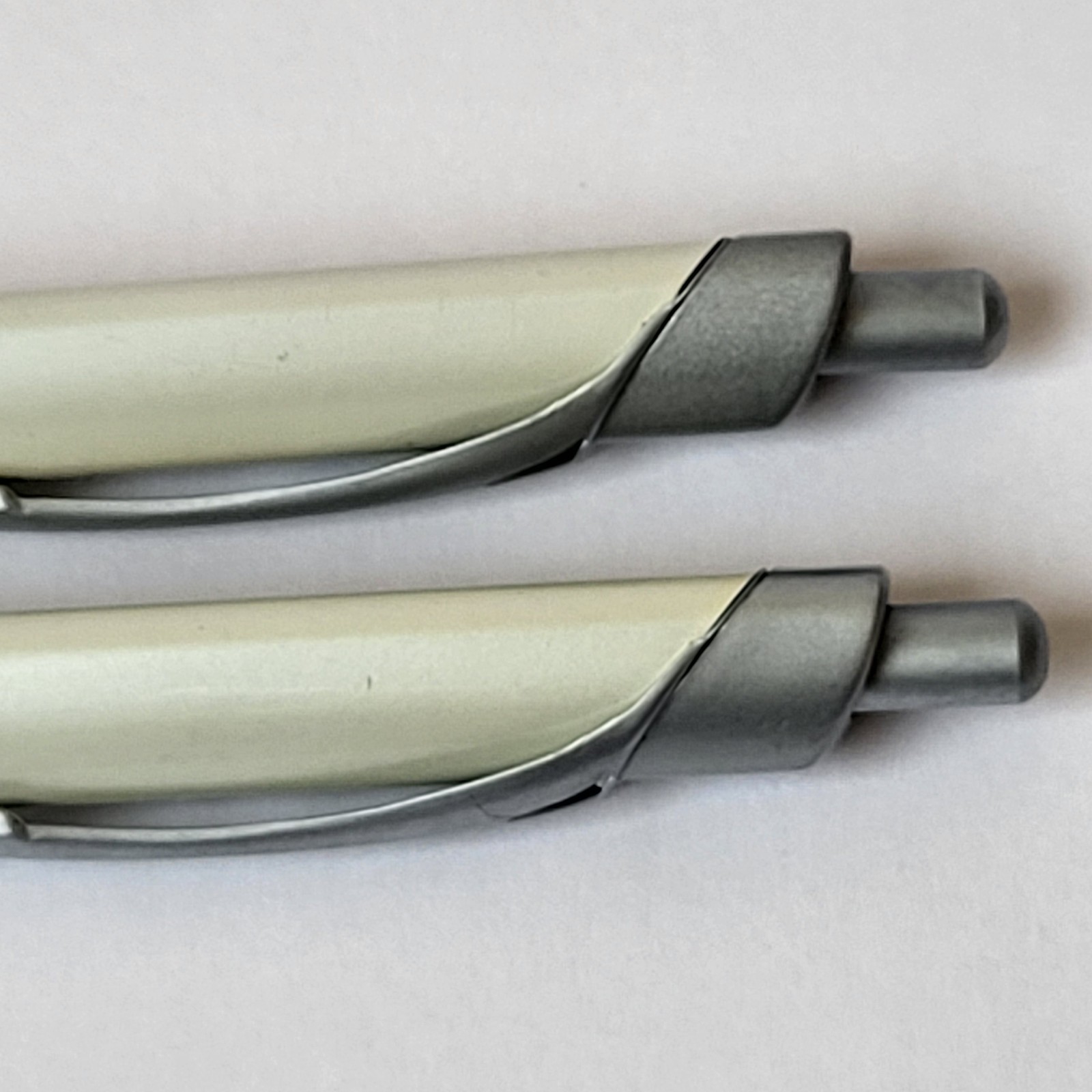 Zoloft Triangular Metal Pens (2) Drug Rep Pharma RX Promo Advertise Collectibles