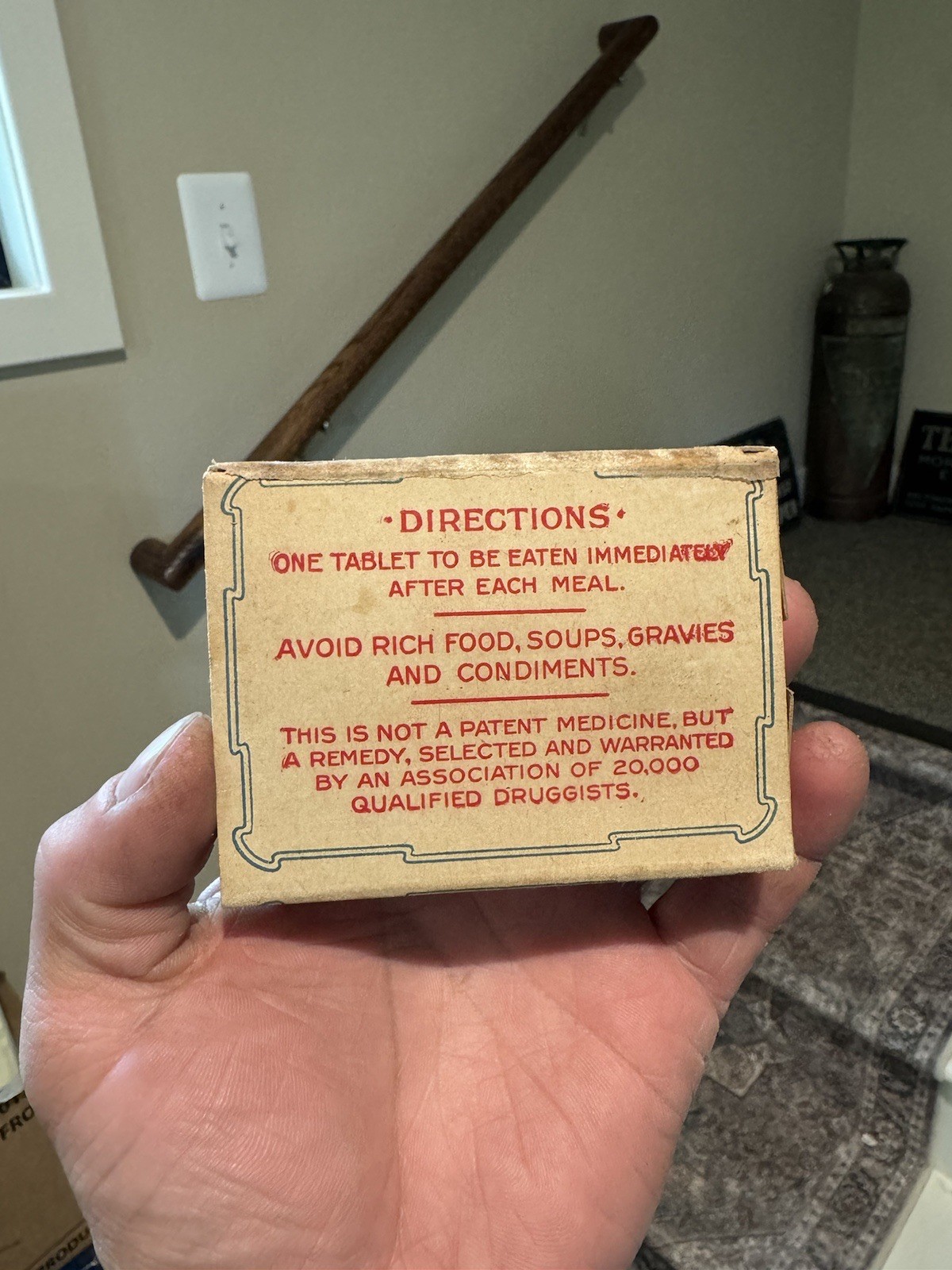 ADS Digestive Tablets American Druggists Syndicate New York NY Full Medicine Box