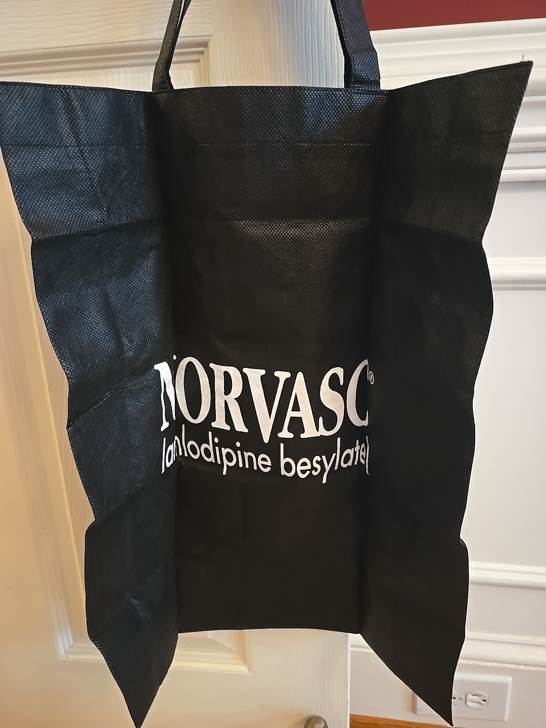 NORVASC Metal Pens + Tote Bag Pharmaceutical Promo RARE Medical – Pens Write!