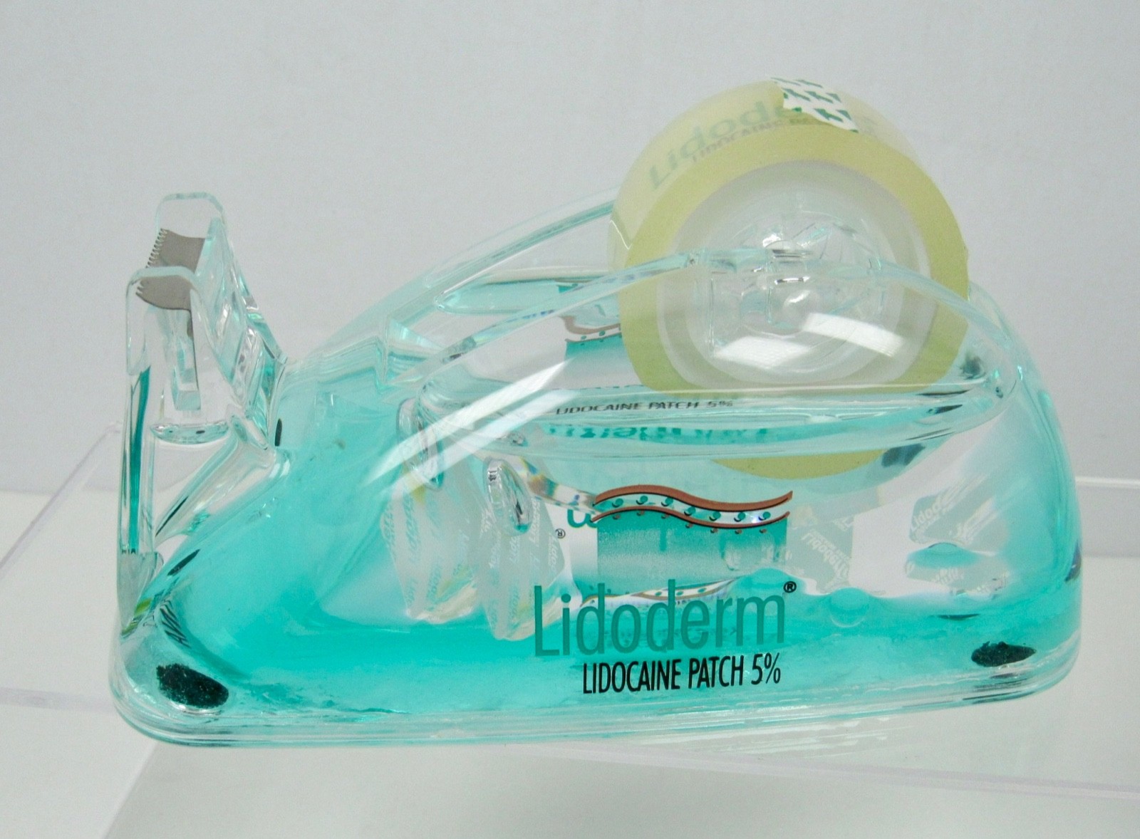 Lidoderm Floaty Patch Liquid Tape Dispenser Drug Rep Pharmaceutical Promo
