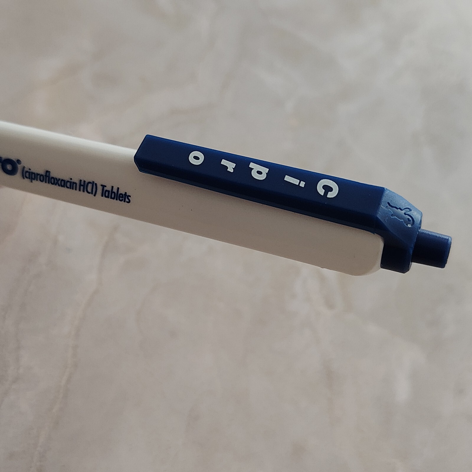 HTF CIPRO I.V. PEN Pharmaceutical Drug Rep Pen Vintage Retro Rare
