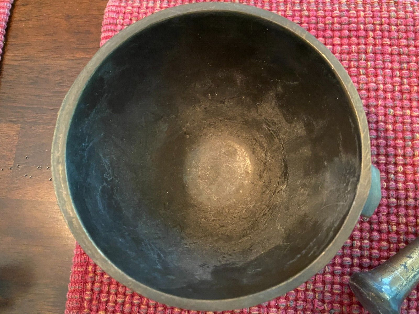 Vintage Schering Brass Mortar & Pestle Secundum Artem Pharmacy Class 1971 RX