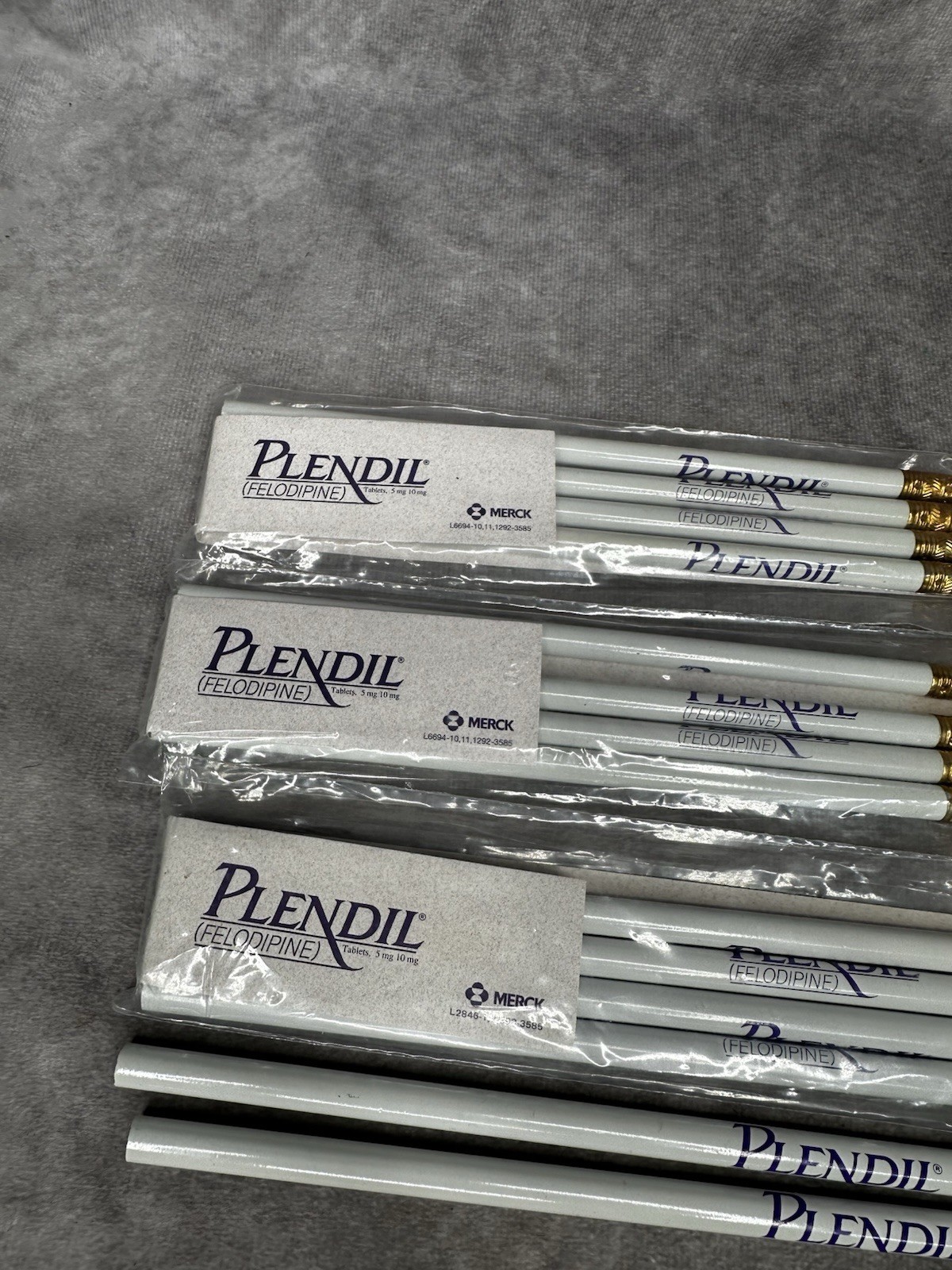 Plendil Drug Rep Pharmaceutical Advertising Pencil Doctor Lot NEW 14