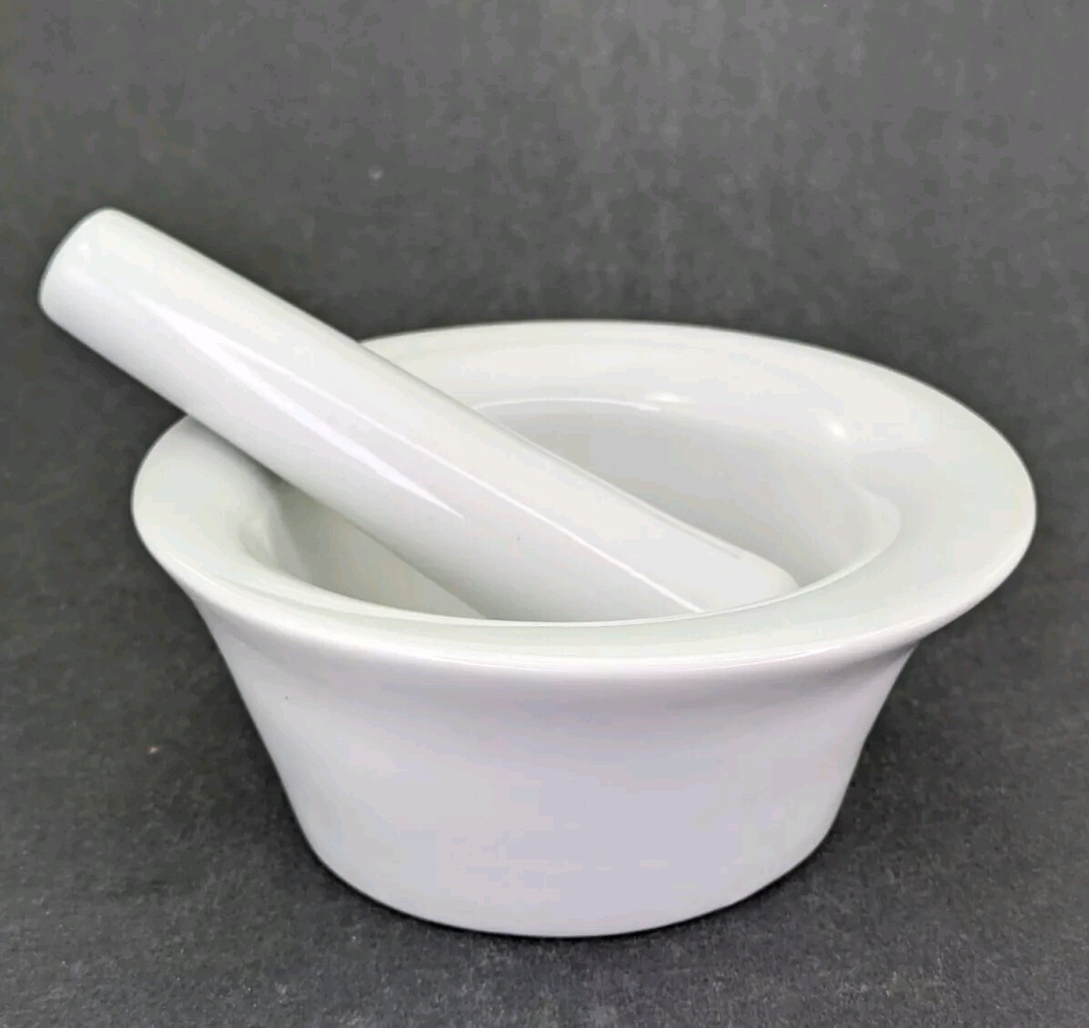 Trudeau Mortar Pestle Pharmacy Apothecary Porcelain Ceramic