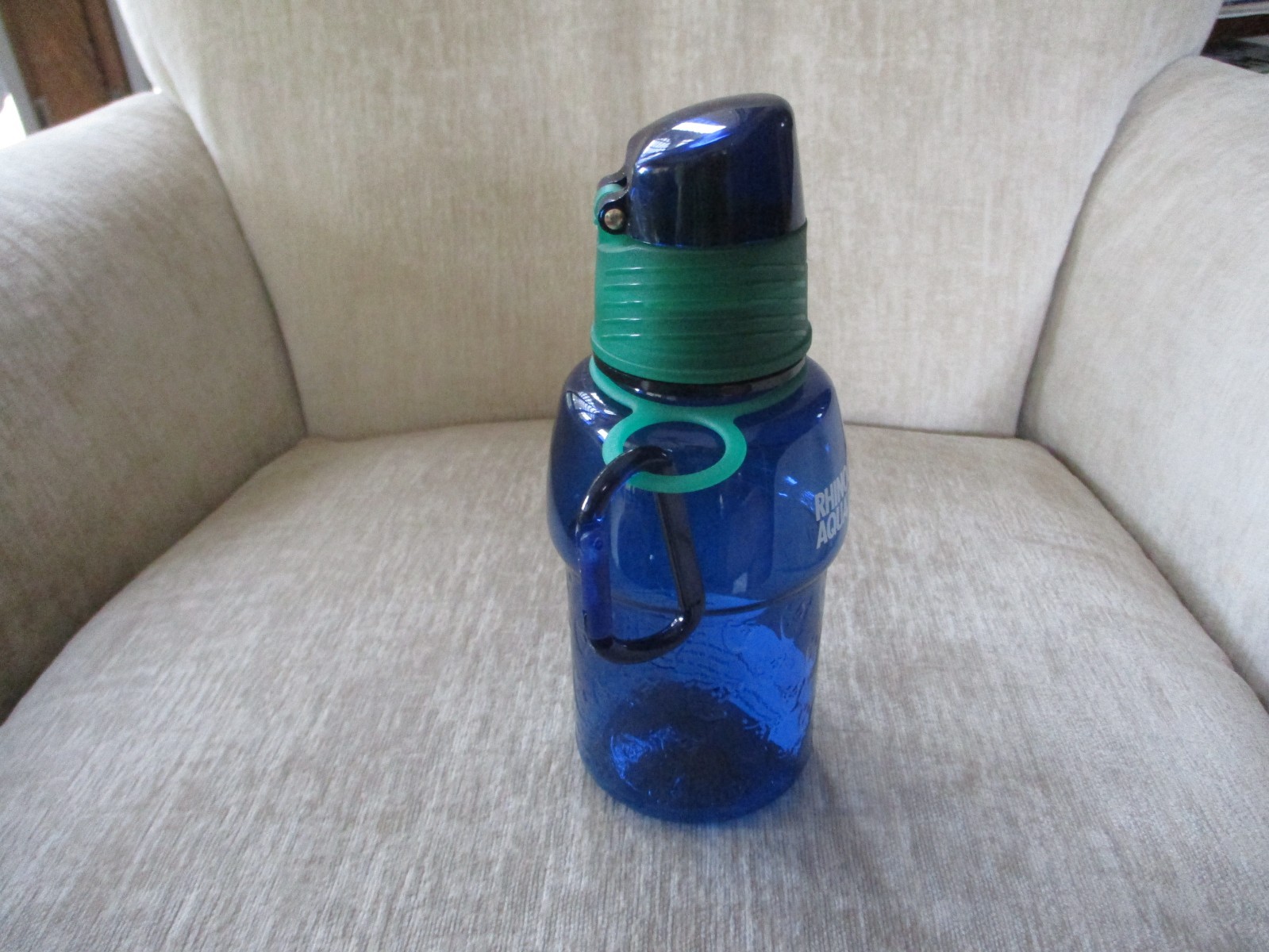 New Blue Rhinocort Pharmaceutical Water Bottle Drug Rep Collectible