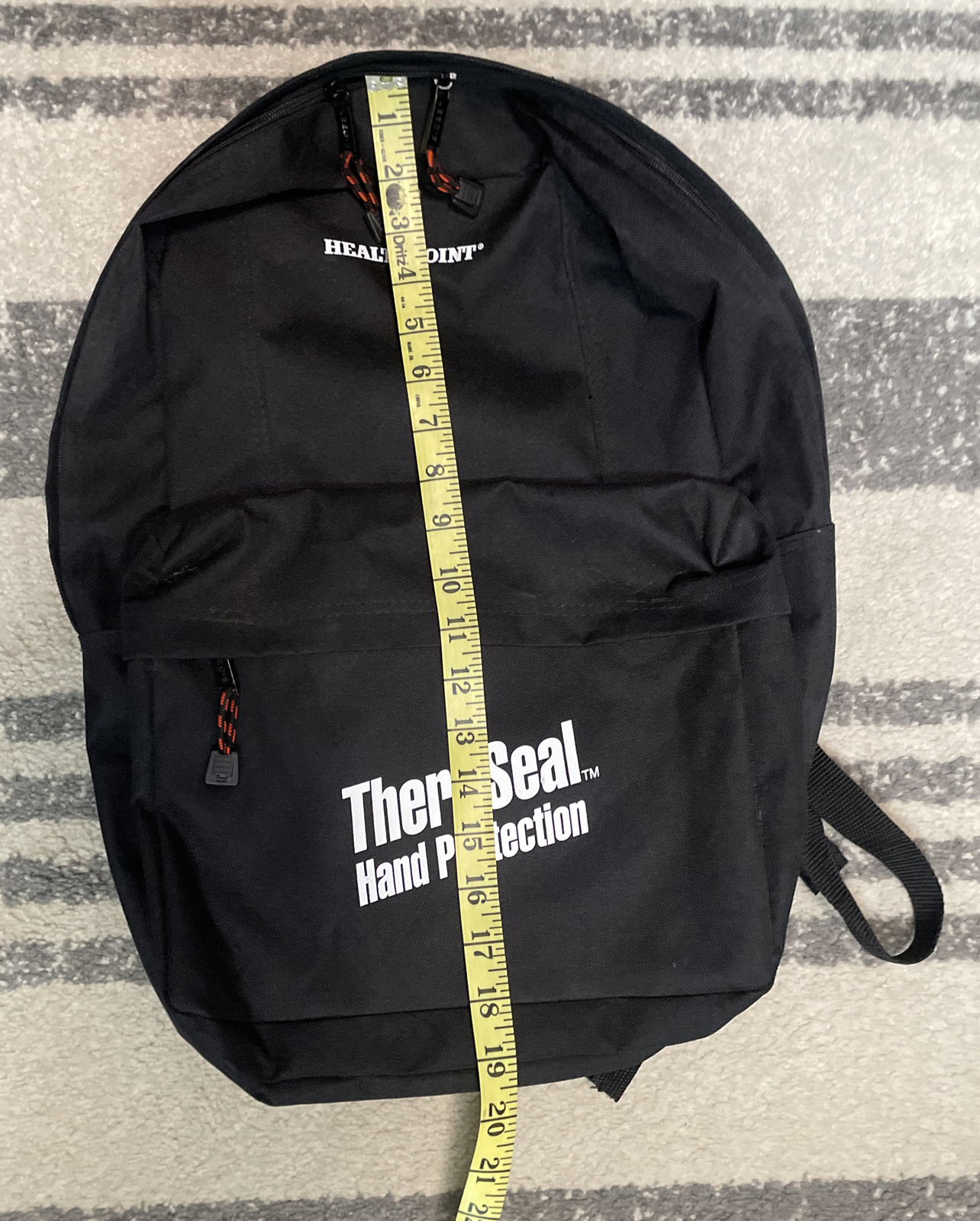 Pharmaceutical Drug Rep Backpack TheraSeal Healthpoint Black Doctor Gift